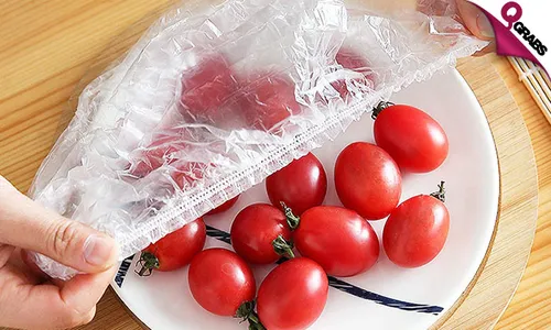 95 Pieces of Elastic Food Covers!